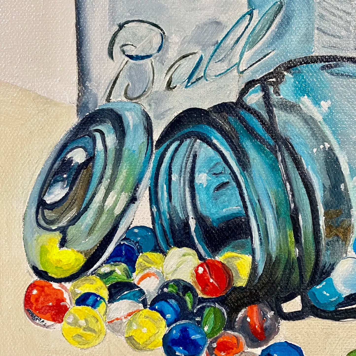 Losing Her Marbles