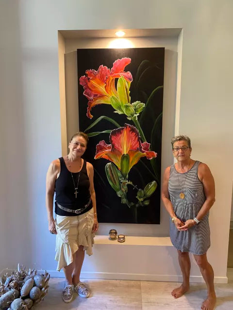 Artwork commission by Wendy Peters inspired by nature.