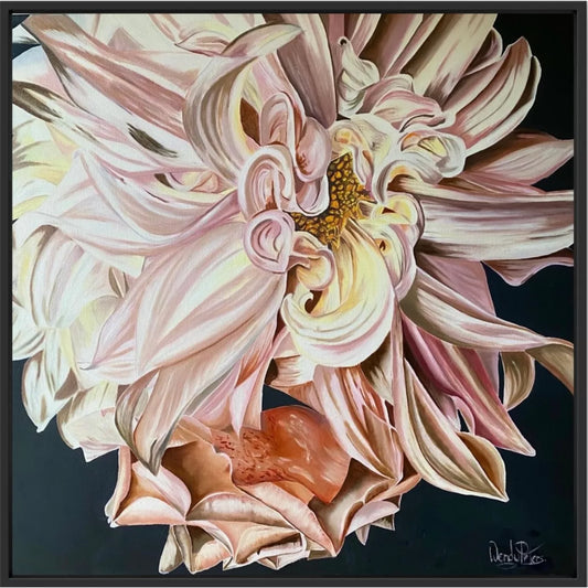 Dahlia Delight – Framed