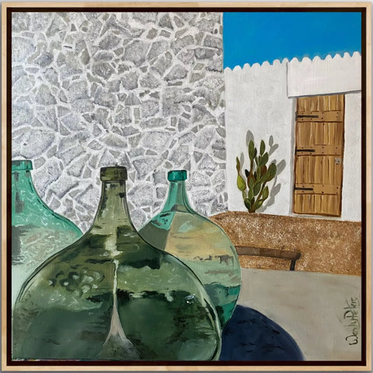 Azure Dreams - Framed