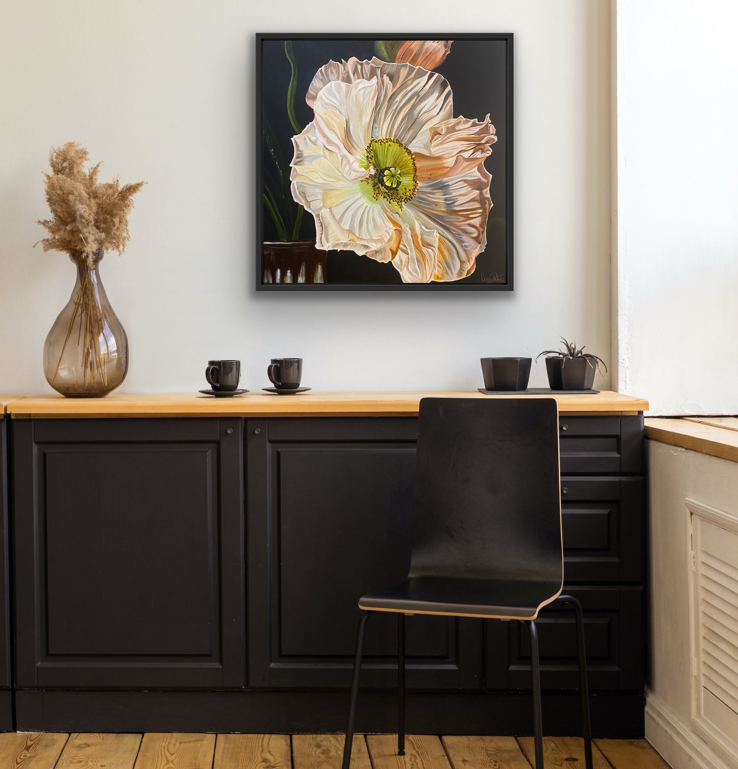 Poppy's Embrace – Framed