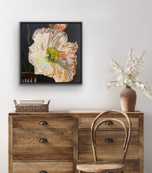 Poppy's Embrace – Framed