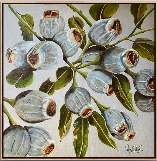 Song of The Gum Nuts - Framed