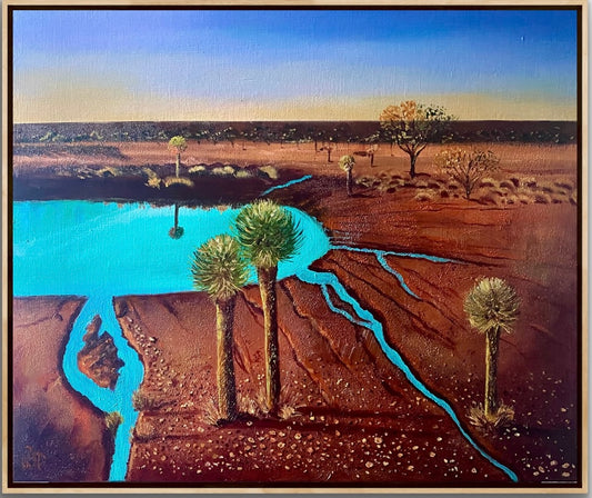 Grass Trees of the Outback - Framed
