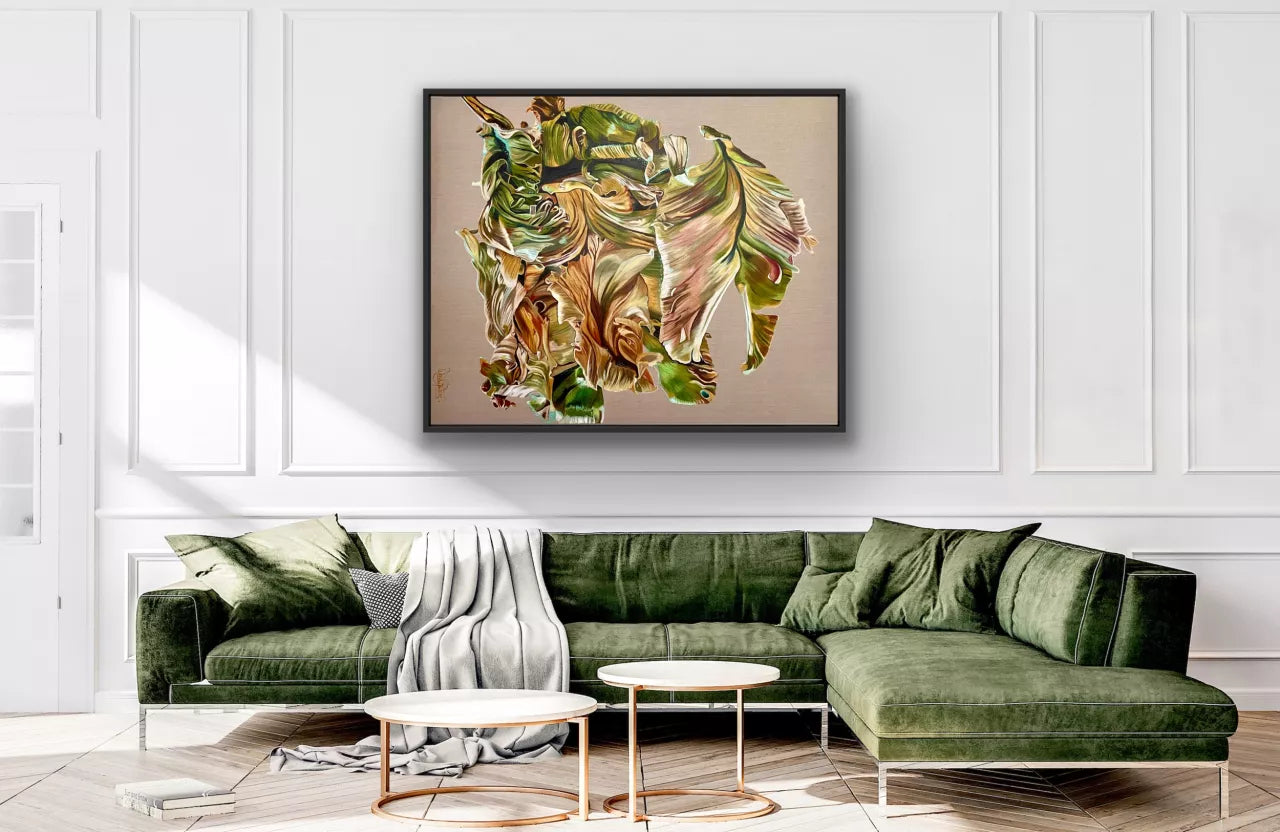 Tulip Tapestry – Framed