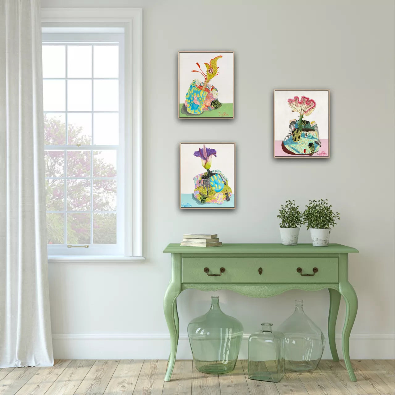 Wonky No 2 - Framed