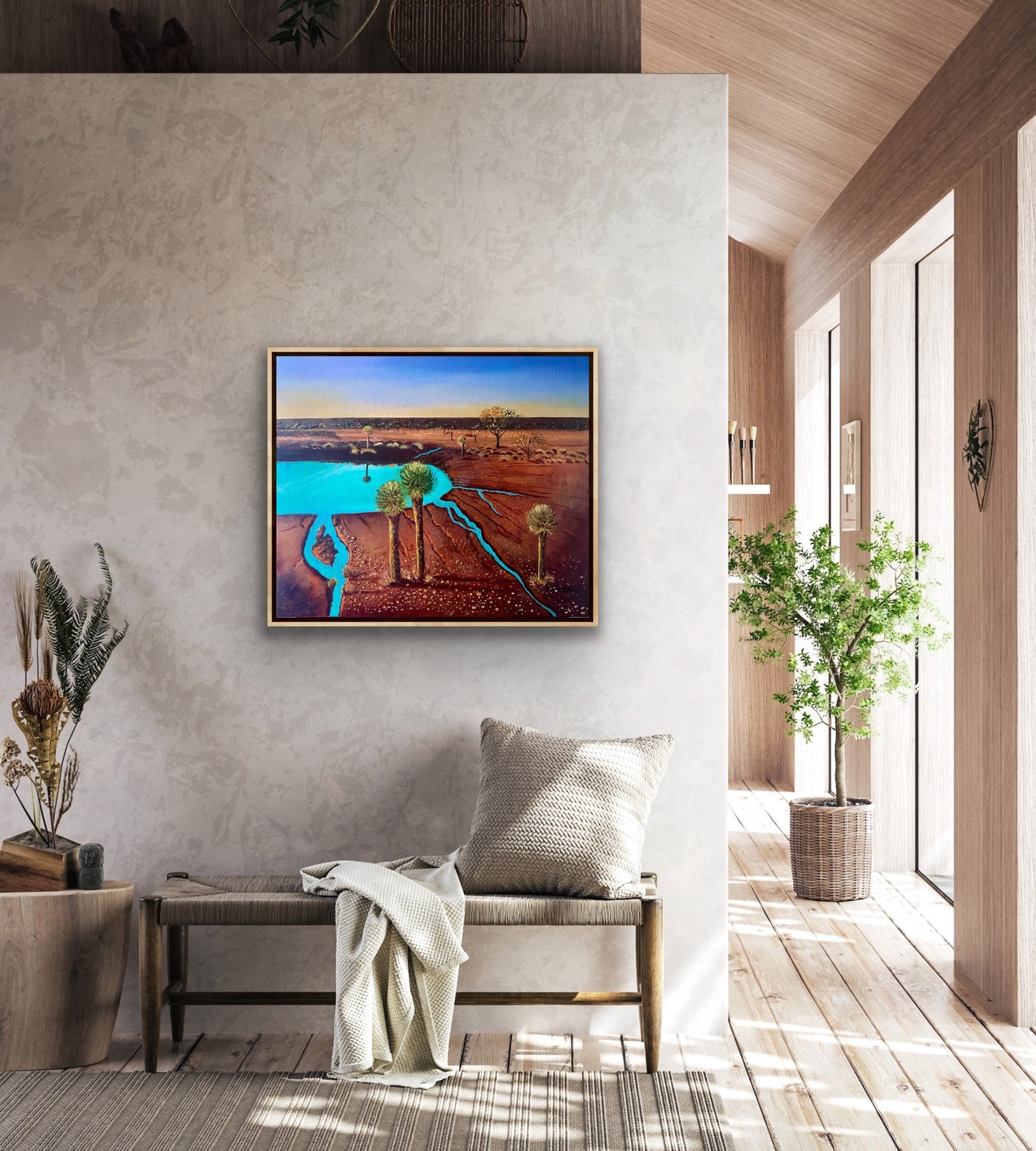 Grass Trees of the Outback - Framed