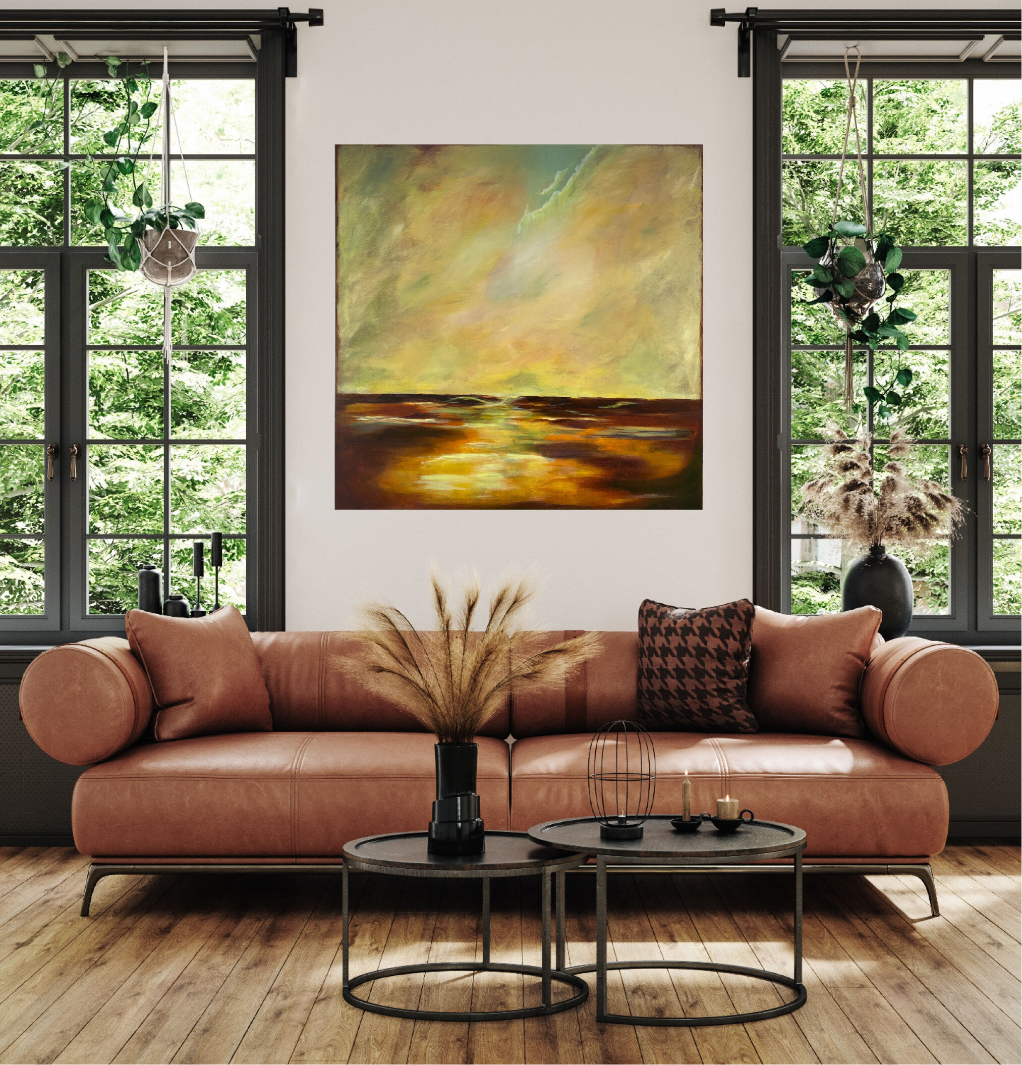 Where_the_earth_meets_the_sky_acrylic_Wendyt_Peters
